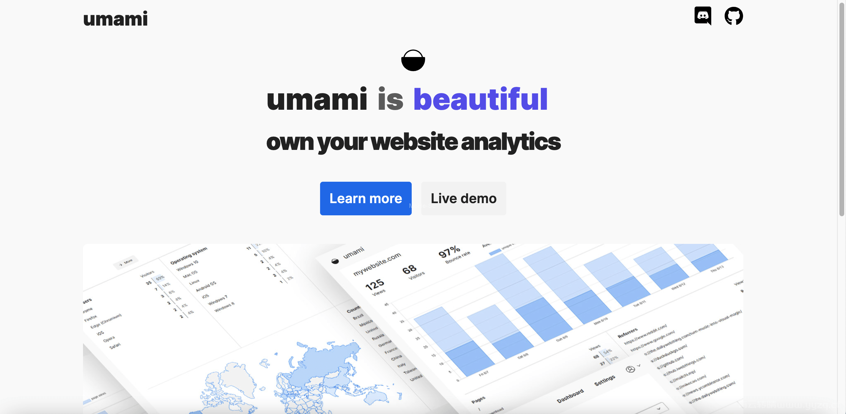 Docker部署Umami 一种简单、快速、注重隐私的网站统计工具替代方案