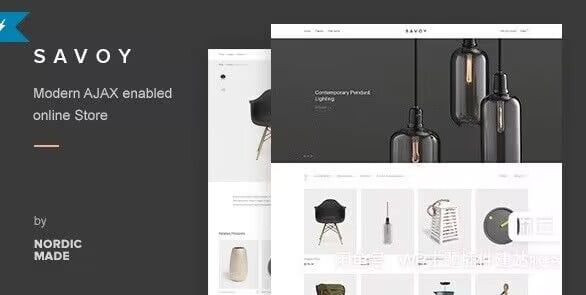 Savoy Theme v2.4.4 | WordPress极简主义AJAX WooCommerce主题