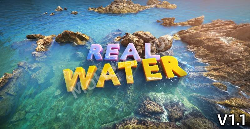 Blender真实水模拟插件 Real Water v1.1.0 For Blender 3.4 ~ 3.5