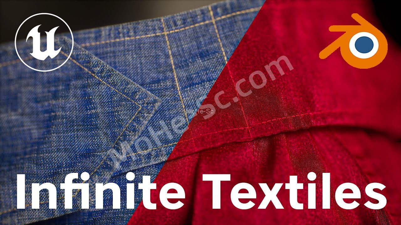 [虚幻引擎]纺织布料材质模拟插件 Textile Generator Pro For Unreal Engine 5.2+