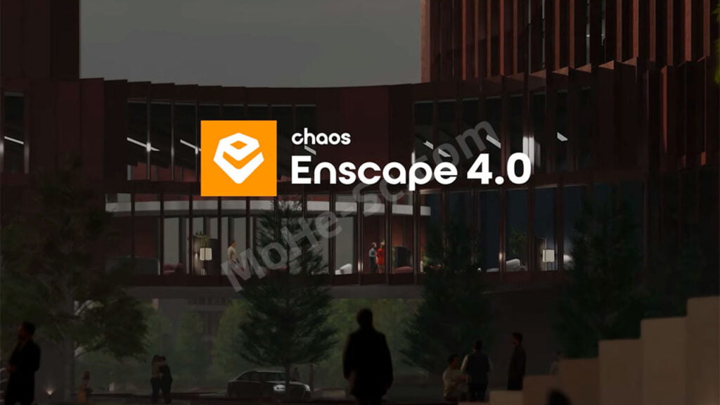 Enscape 3D V4.0.1 实时3D渲染或动画的强大插件 Rhino/SketchUp/Archicad/Revit