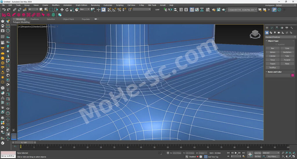 3DS MAX四边型斜倒角插件 Quad Chamfer Modifier 1.16 For 3DMAX 9.0 ~ 2025