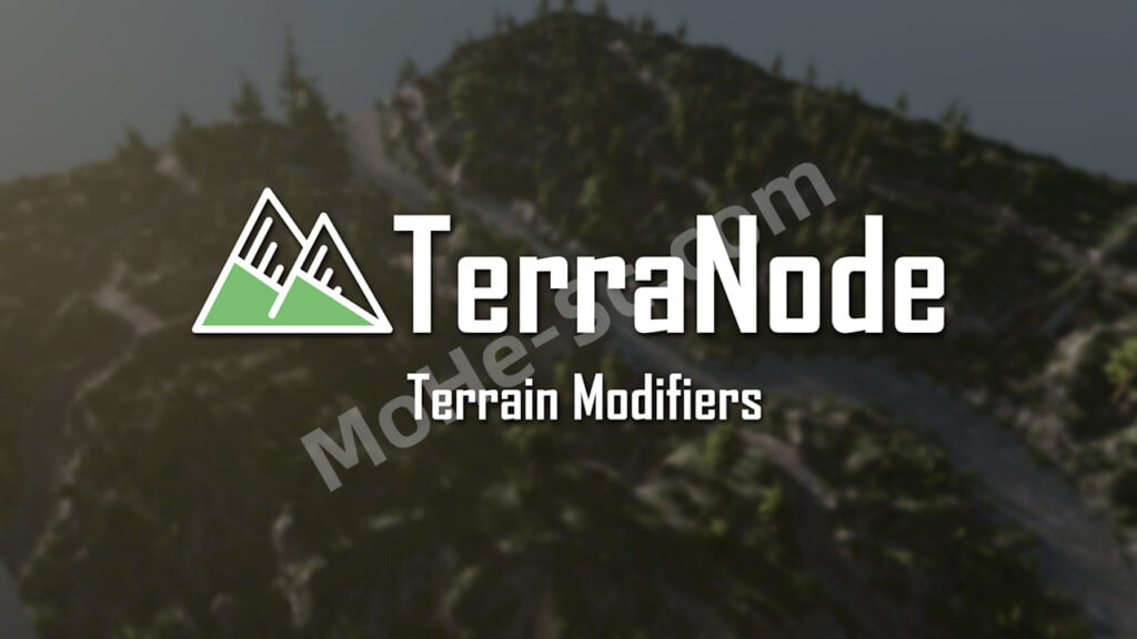 Blender自然地形节点资产预设插件 TerraNode v1.3 For Blender 4.0 +