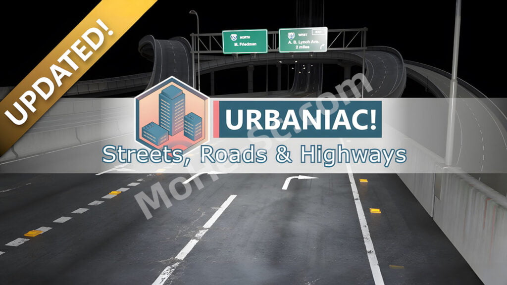 Blender街道高架桥道路模型资产预设 Urbaniac! Street Roads & Highways v3.00 For Blender 2.83 +