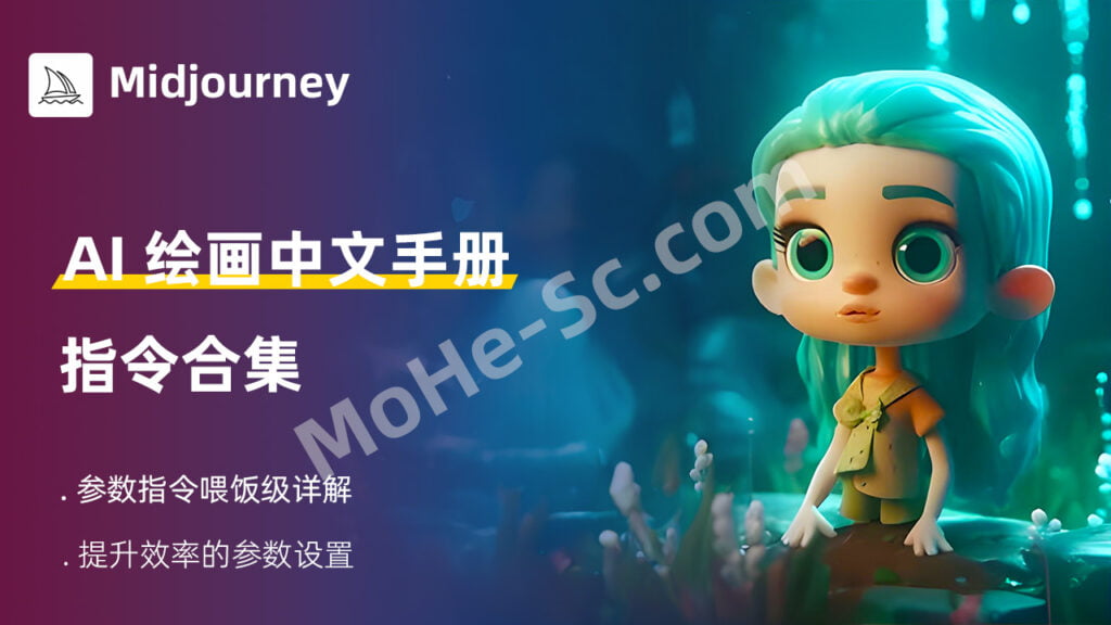 一文搞懂 Midjourney  常用参数/指令/后缀/中文手册合集完整指南 AI绘图入门喂饭级教程