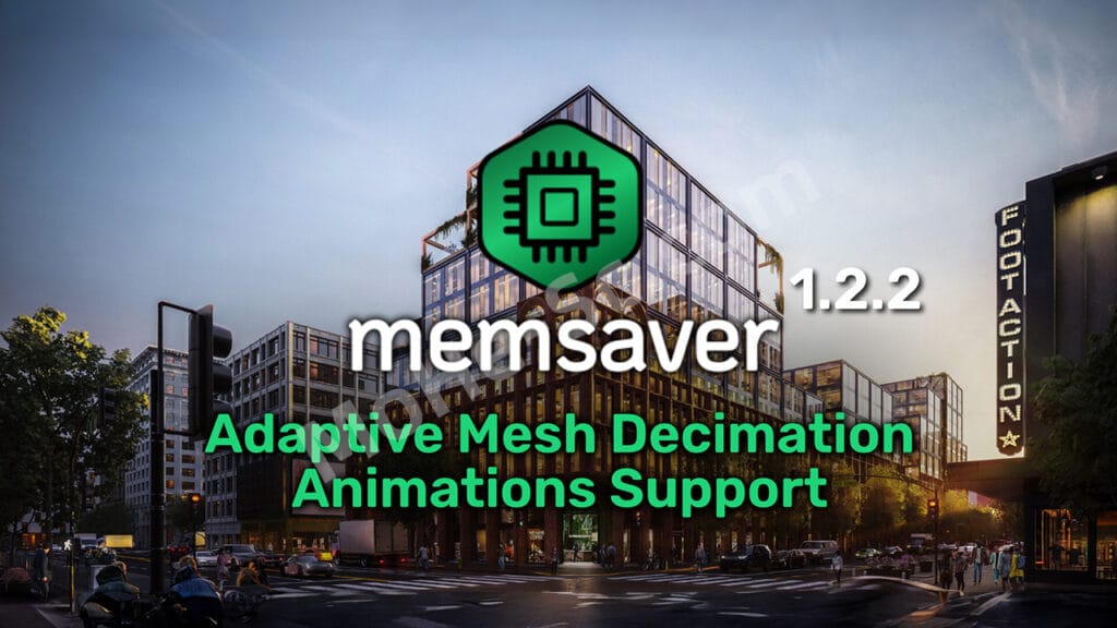 Blender内存优化插件 Memsaver Memory Optimizer Vram Saver V1.2.2 For Blender 2.93 +