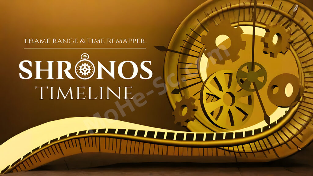 Blender时间范围重映射插件 Chronos Timeline V1.0.0 For Blender 4.2 +